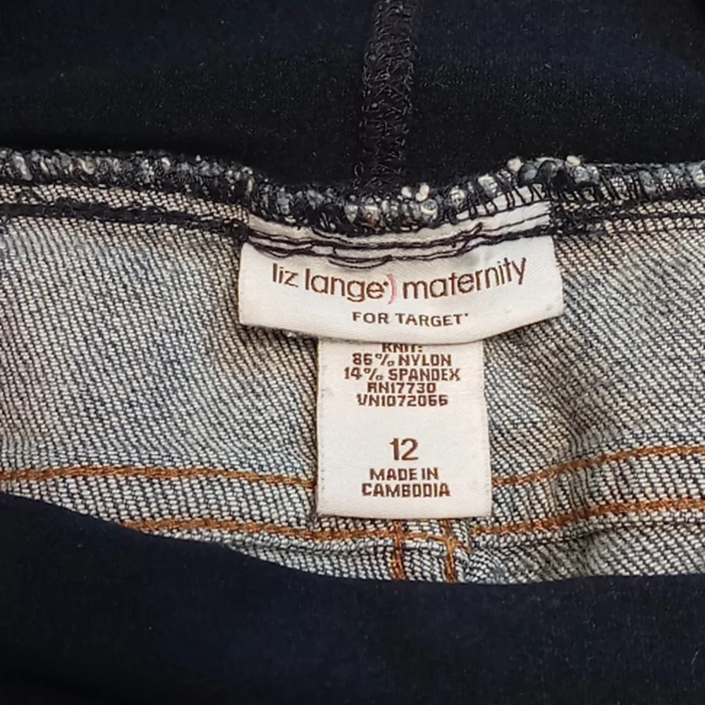 Liz Lange Maternity Jeans Size 12 - Picture 5 of 5